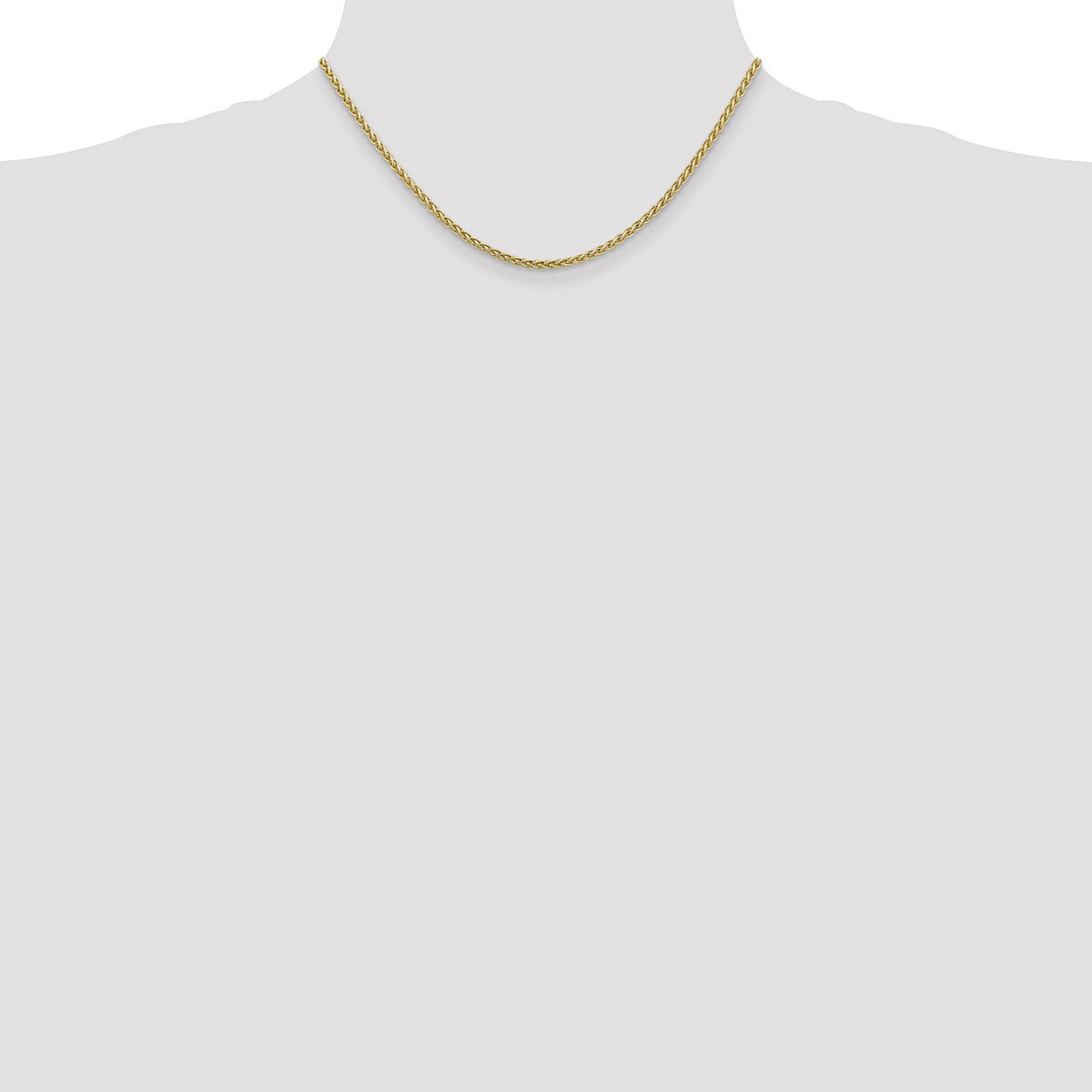 14k 2.5mm Spiga Chain-PEN14-16