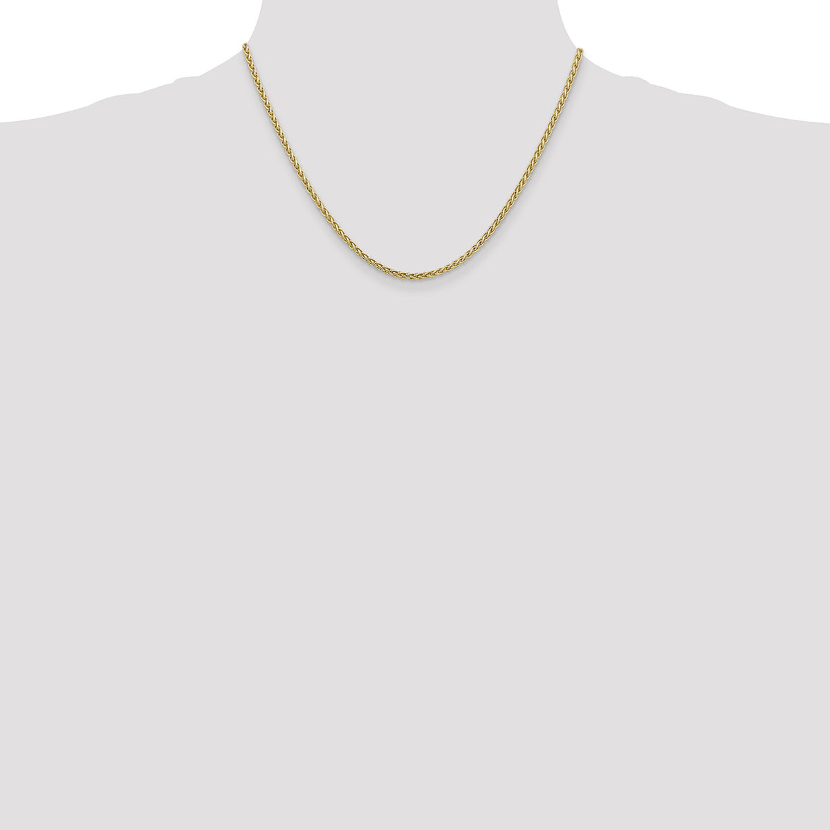 14k 2.5mm Spiga Chain-PEN14-18