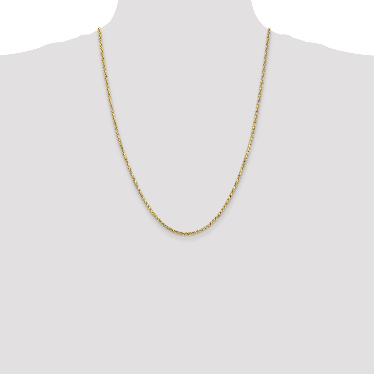 14k 2.5mm Spiga Chain-PEN14-24