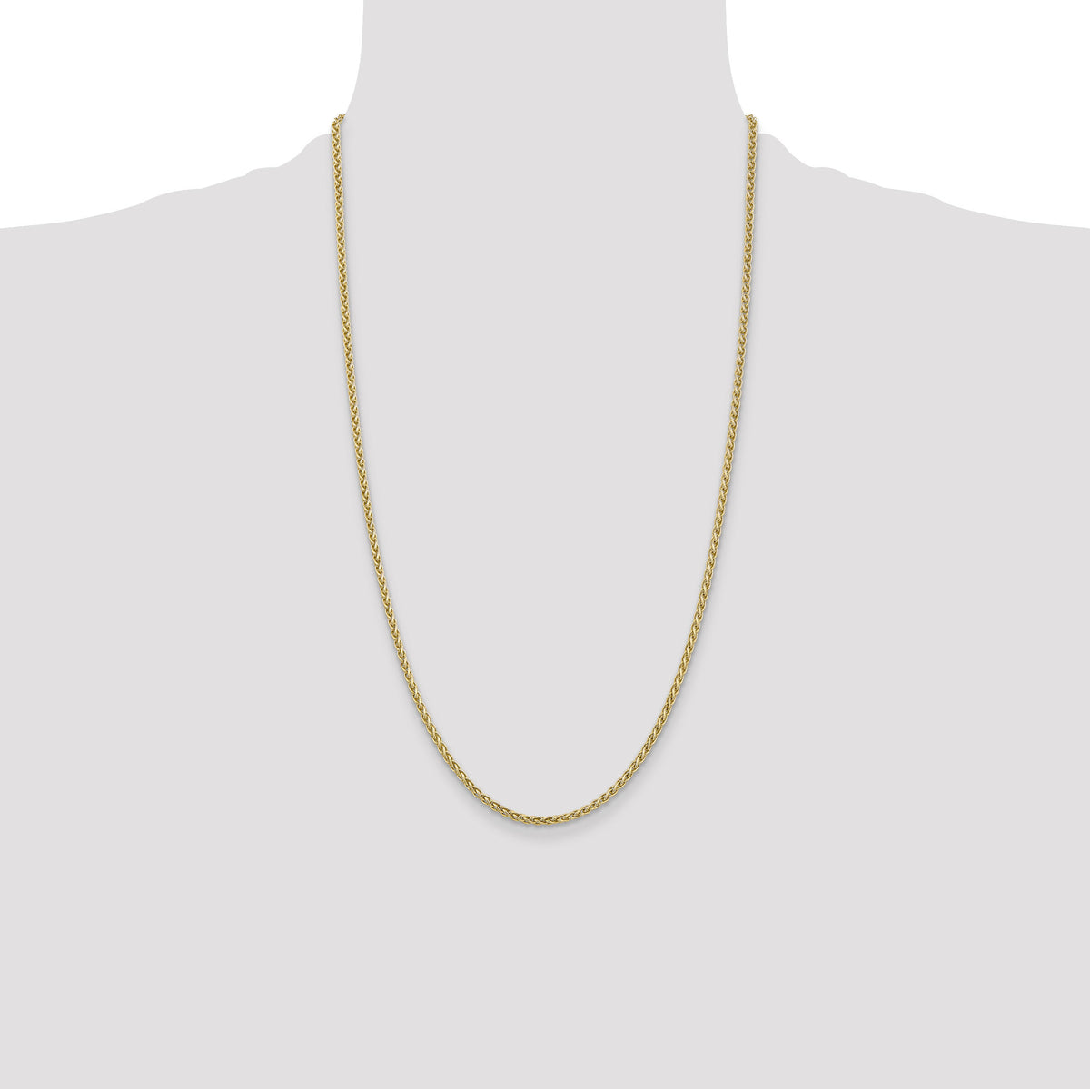 14k 2.5mm Spiga Chain-PEN14-26