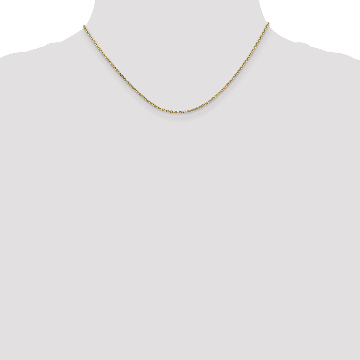 14k 1.65mm D/C Cable Chain-PEN141-16