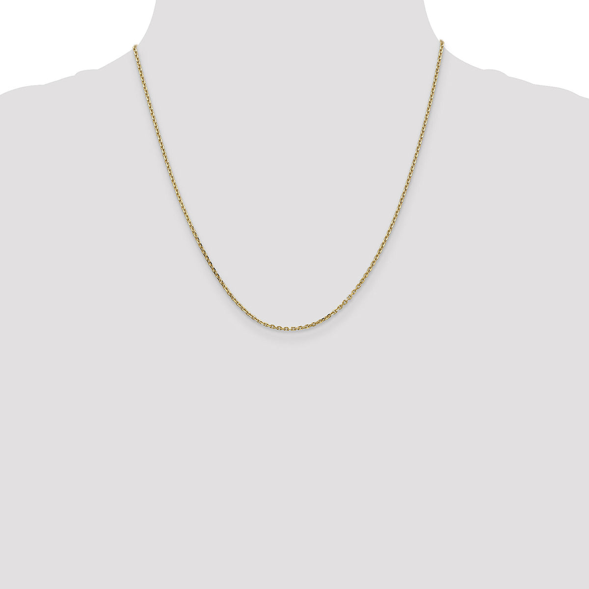 14k 1.65mm D/C Cable Chain-PEN141-20