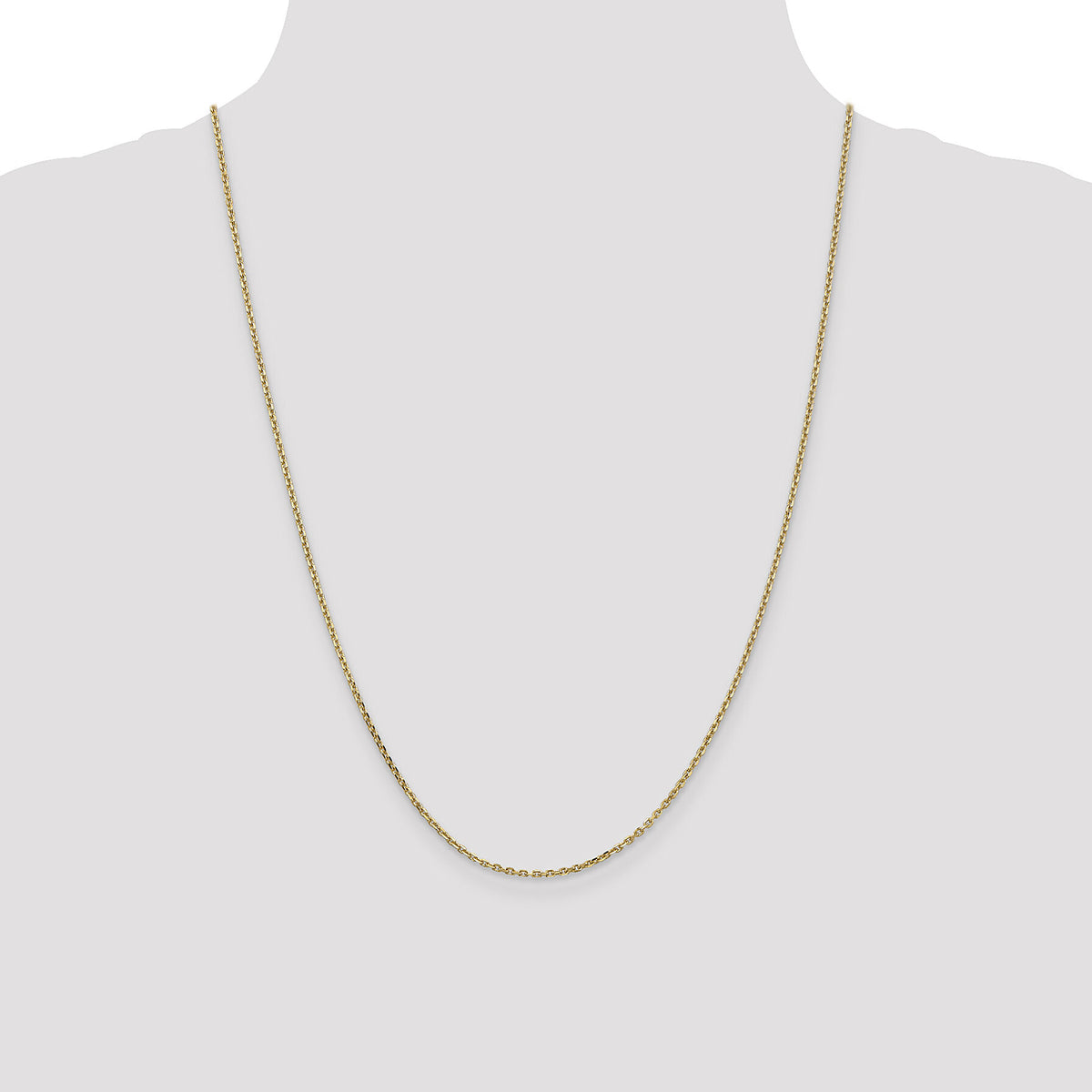14k 1.65mm D/C Cable Chain-PEN141-24