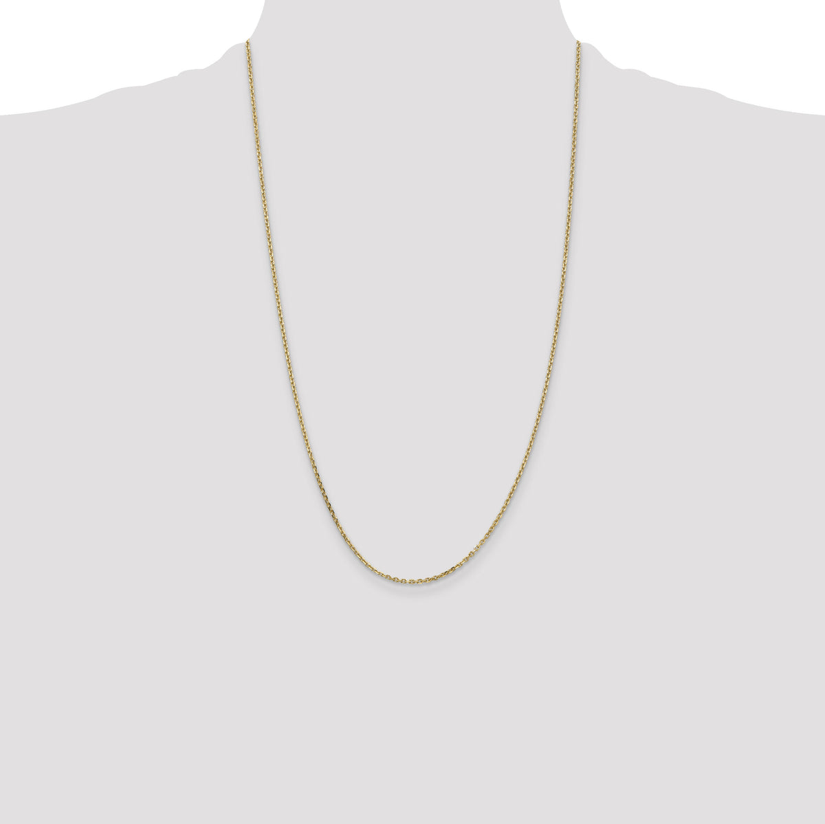 14k 1.65mm D/C Cable Chain-PEN141-26