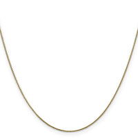 14k .85mm D/C Spiga with Lobster Clasp Chain-PEN156-20
