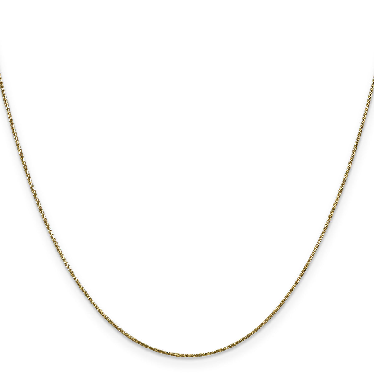 14k .85mm D/C Spiga with Lobster Clasp Chain-PEN156-22