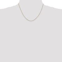 14k .85mm D/C Spiga with Lobster Clasp Chain-PEN156-18