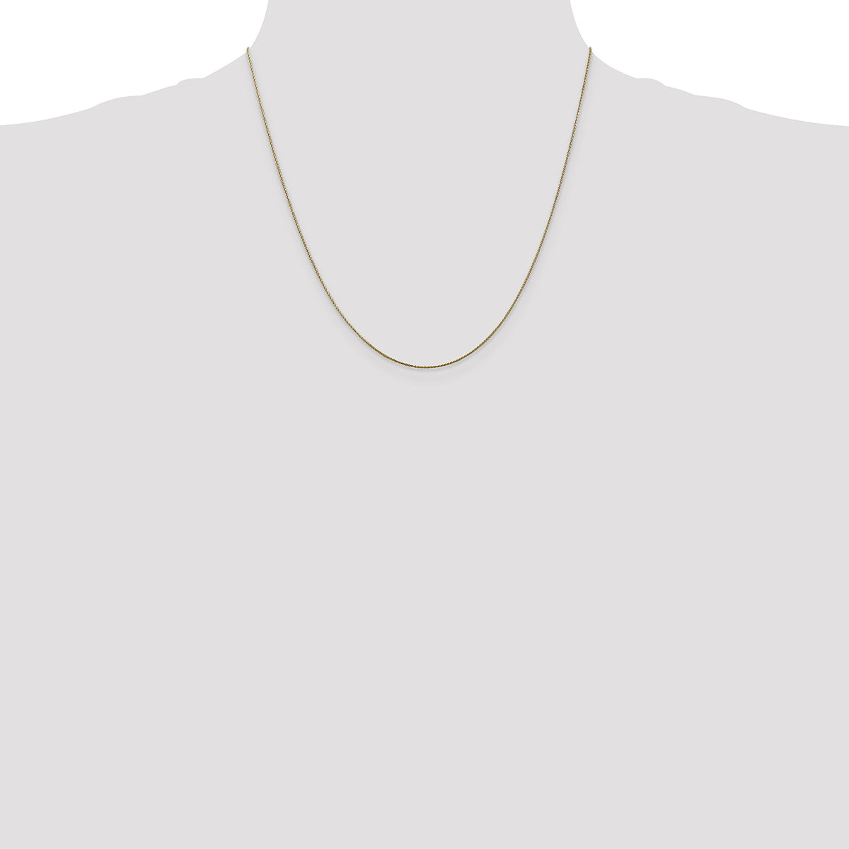14k .85mm D/C Spiga with Lobster Clasp Chain-PEN156-20