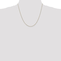 14k .85mm D/C Spiga with Lobster Clasp Chain-PEN156-20