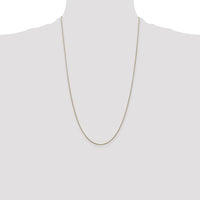 14k .85mm D/C Spiga with Lobster Clasp Chain-PEN156-26