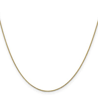 14k .85mm D/C Spiga with Spring Ring Clasp Chain-PEN156S-16