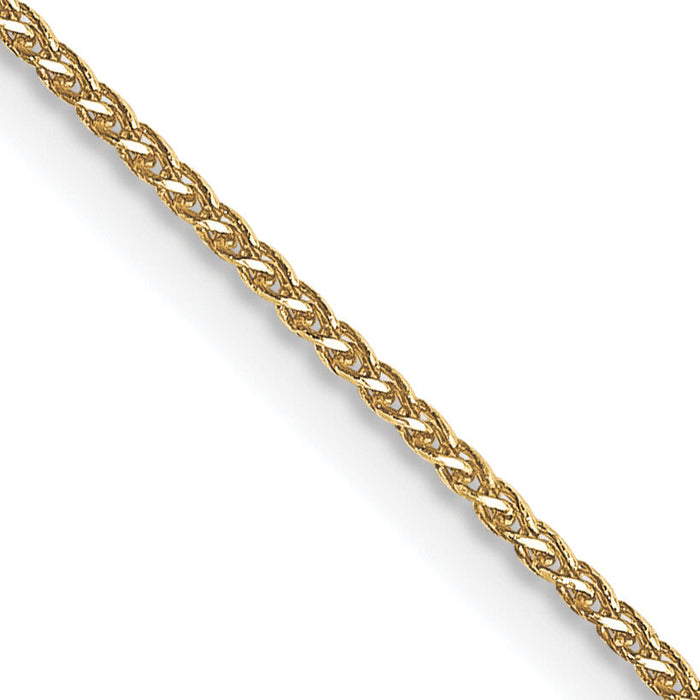 14k .85mm D/C Spiga with Lobster Clasp Chain-PEN156-26