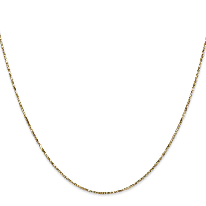 14k 1.05mm D/C Spiga with Lobster Clasp Chain-PEN157-14