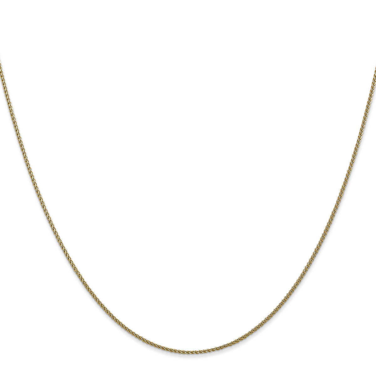 14k 1.05mm D/C Spiga with Lobster Clasp Chain-PEN157-24