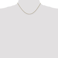 14k 1.05mm D/C Spiga with Lobster Clasp Chain-PEN157-16