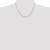 14k 1.05mm D/C Spiga with Lobster Clasp Chain-PEN157-18