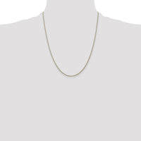 14k 1.05mm D/C Spiga with Lobster Clasp Chain-PEN157-22