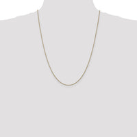 14k 1.05mm D/C Spiga with Lobster Clasp Chain-PEN157-24