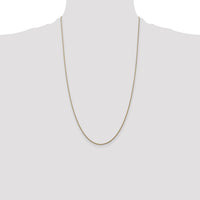 14k 1.05mm D/C Spiga with Lobster Clasp Chain-PEN157-26