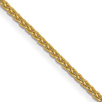 14k 1.05mm D/C Spiga with Lobster Clasp Chain-PEN157-18