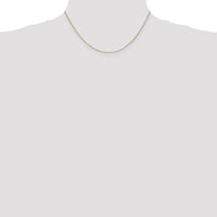 14k .85mm Spiga with Spring Ring Clasp Chain-PEN160-16