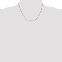 14k .85mm Spiga with Spring Ring Clasp Chain-PEN160-18