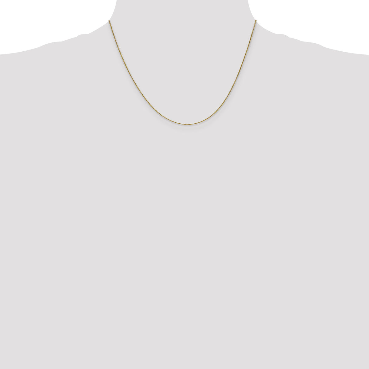 14k .85mm Spiga with Lobster Clasp Chain-PEN161-18