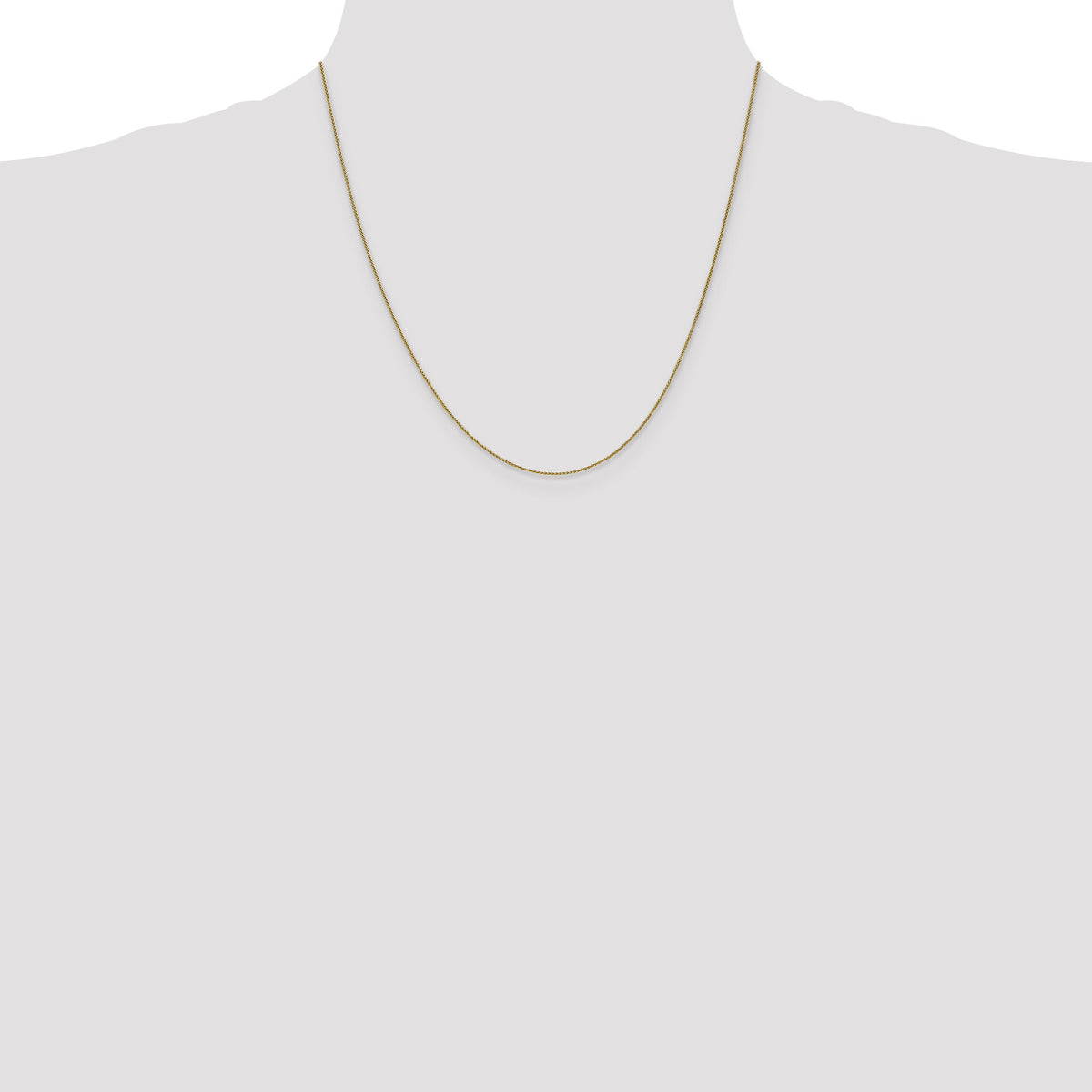 14k .85mm Spiga with Lobster Clasp Chain-PEN161-20