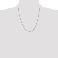 14k .85mm Spiga with Lobster Clasp Chain-PEN161-22