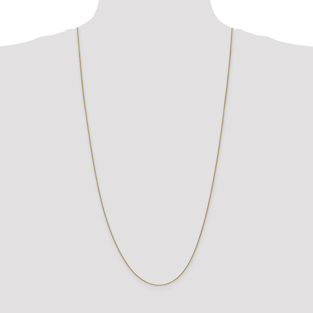 14k .85mm Spiga with Lobster Clasp Chain-PEN161-30