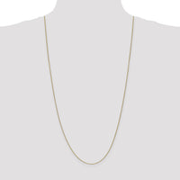 14k .85mm Spiga with Lobster Clasp Chain-PEN161-30