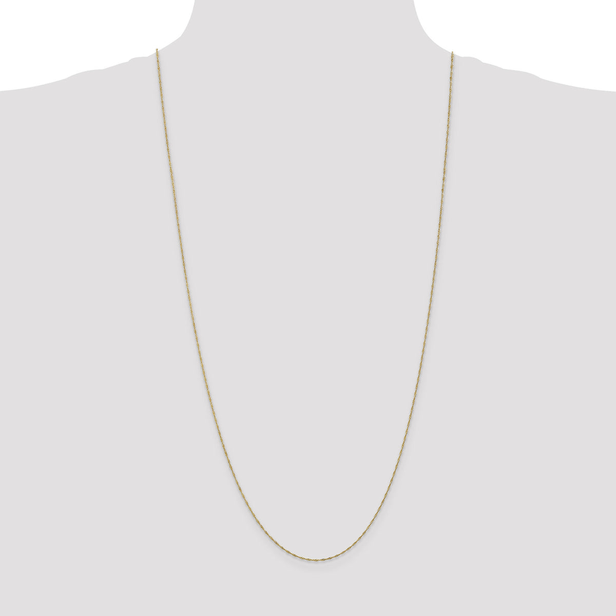 14k 1mm Singapore Chain-PEN164-30
