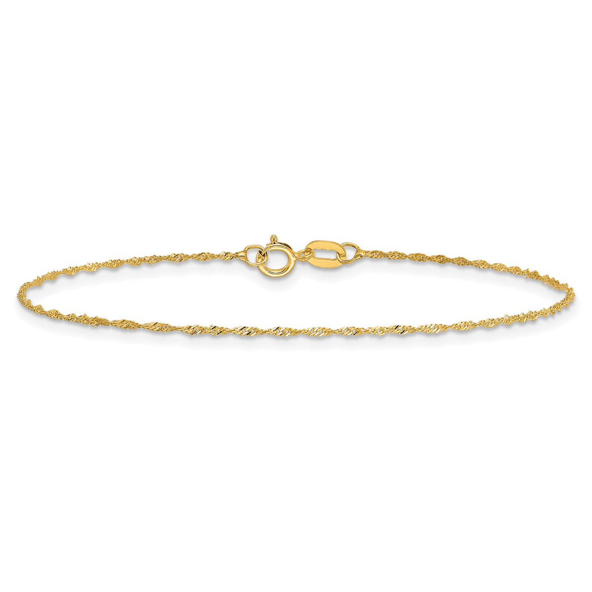 14k 1mm Singapore Chain-PEN164-5.5