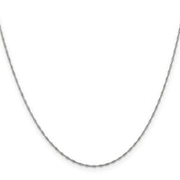 14k WG 1mm Singapore Chain-PEN166-18