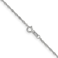 14k WG 1.1mm Singapore Chain-PEN167-16