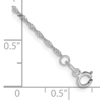 14k WG 1.1mm Singapore Chain-PEN167-6