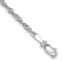 14k WG 2.0mm Singapore Chain-PEN169-7