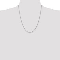 14k WG 1.1mm Baby Rope Chain-PEN171-22