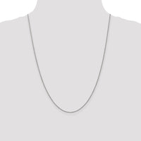 14k WG 1.1mm Baby Rope Chain-PEN171-24