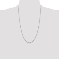 14k WG 1.1mm Baby Rope Chain-PEN171-26