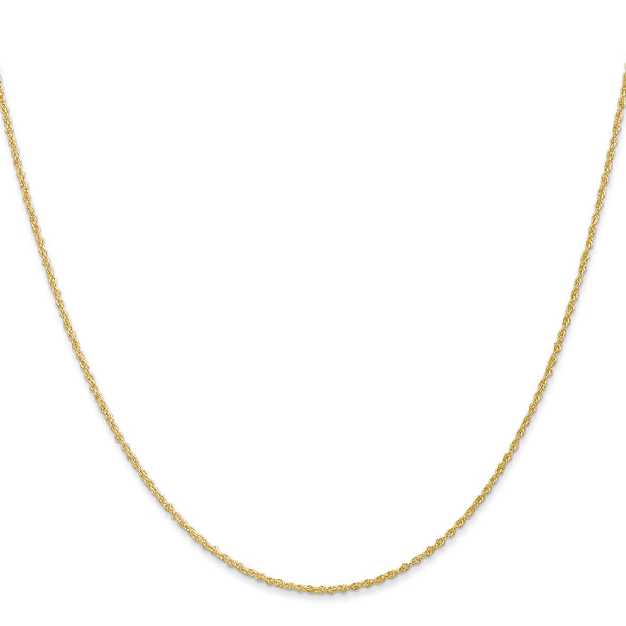 14k 1.1mm Baby Rope Chain-PEN173-14