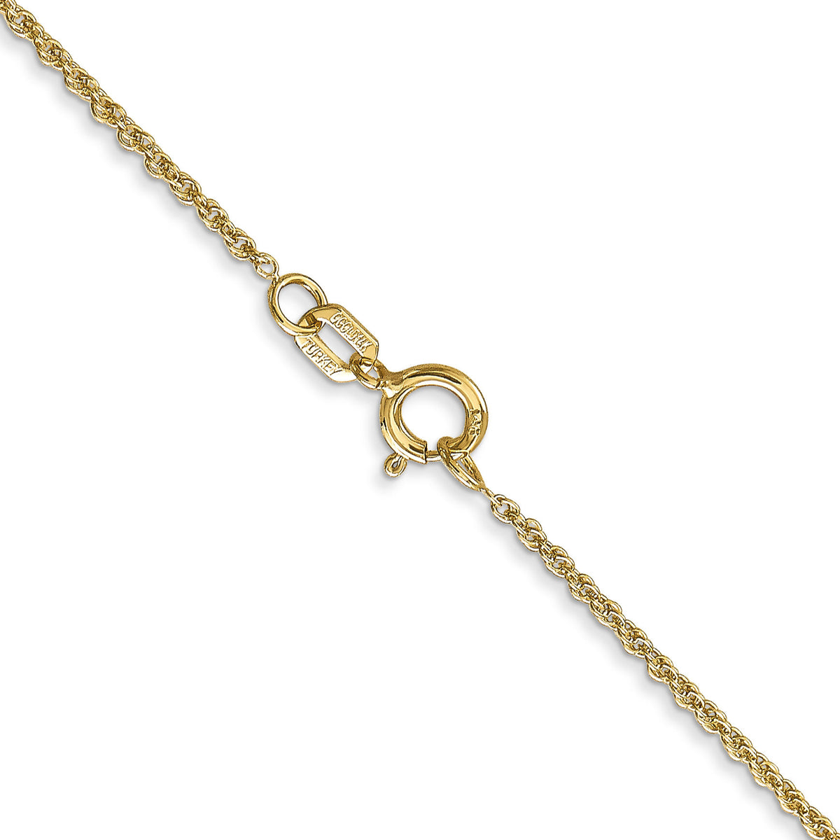 14k 1.1mm Baby Rope Chain-PEN173-30