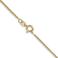 14k 1.1mm Baby Rope Chain-PEN173-18