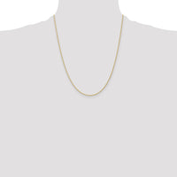 14k 1.1mm Baby Rope Chain-PEN173-22