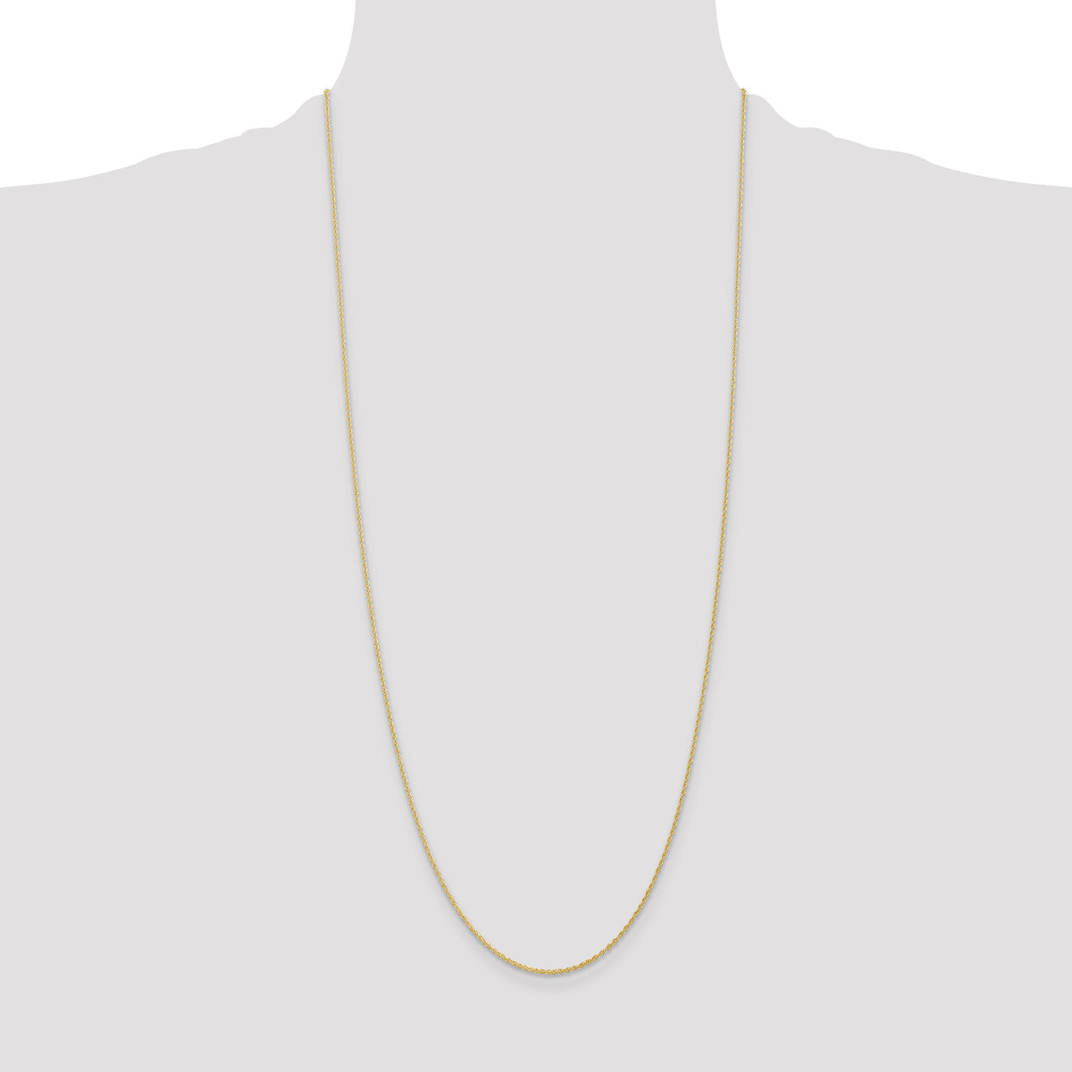 14k 1.1mm Baby Rope Chain-PEN173-30