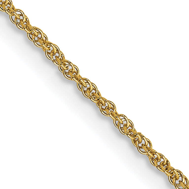 14k 1.1mm Baby Rope Chain-PEN173-30