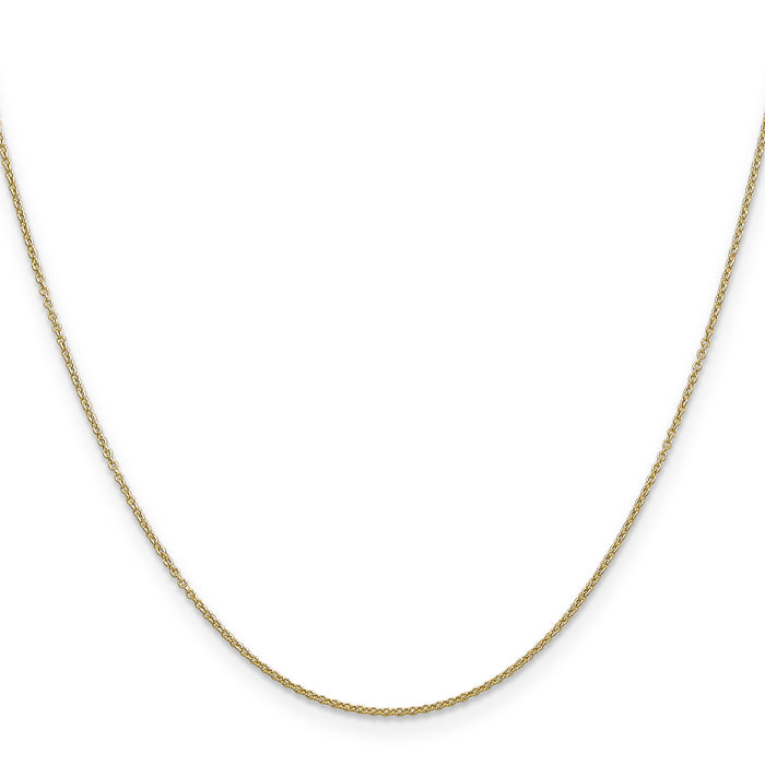 14k .9mm Cable with Spring Ring Clasp Chain-PEN190-16
