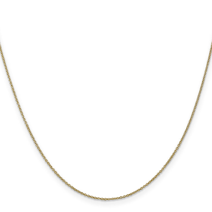 14k .9mm Cable with Lobster Clasp Chain-PEN190L-18