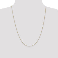 14k .9mm Cable with Lobster Clasp Chain-PEN190L-24