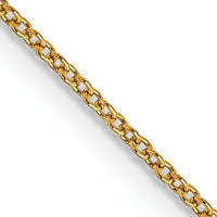 14k .9mm Cable with Spring Ring Clasp Chain-PEN190-18